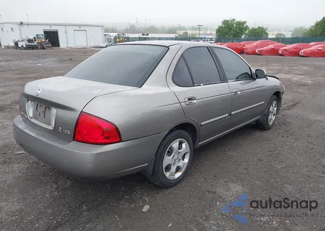 2004 Nissan Sentra 1.8S из США, поврежденный, VIN 3N1CB51D04L479005